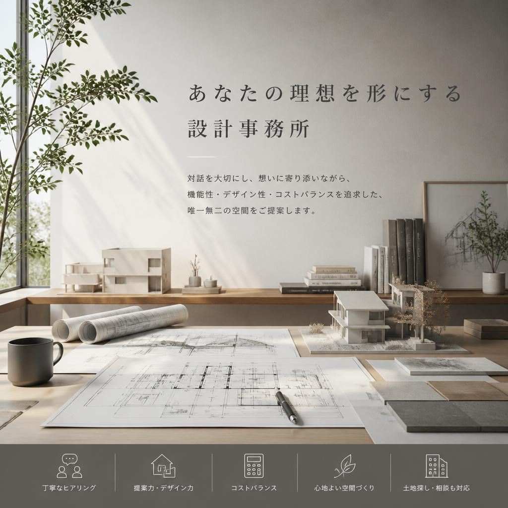 あなたの理想を形にする設計事務所