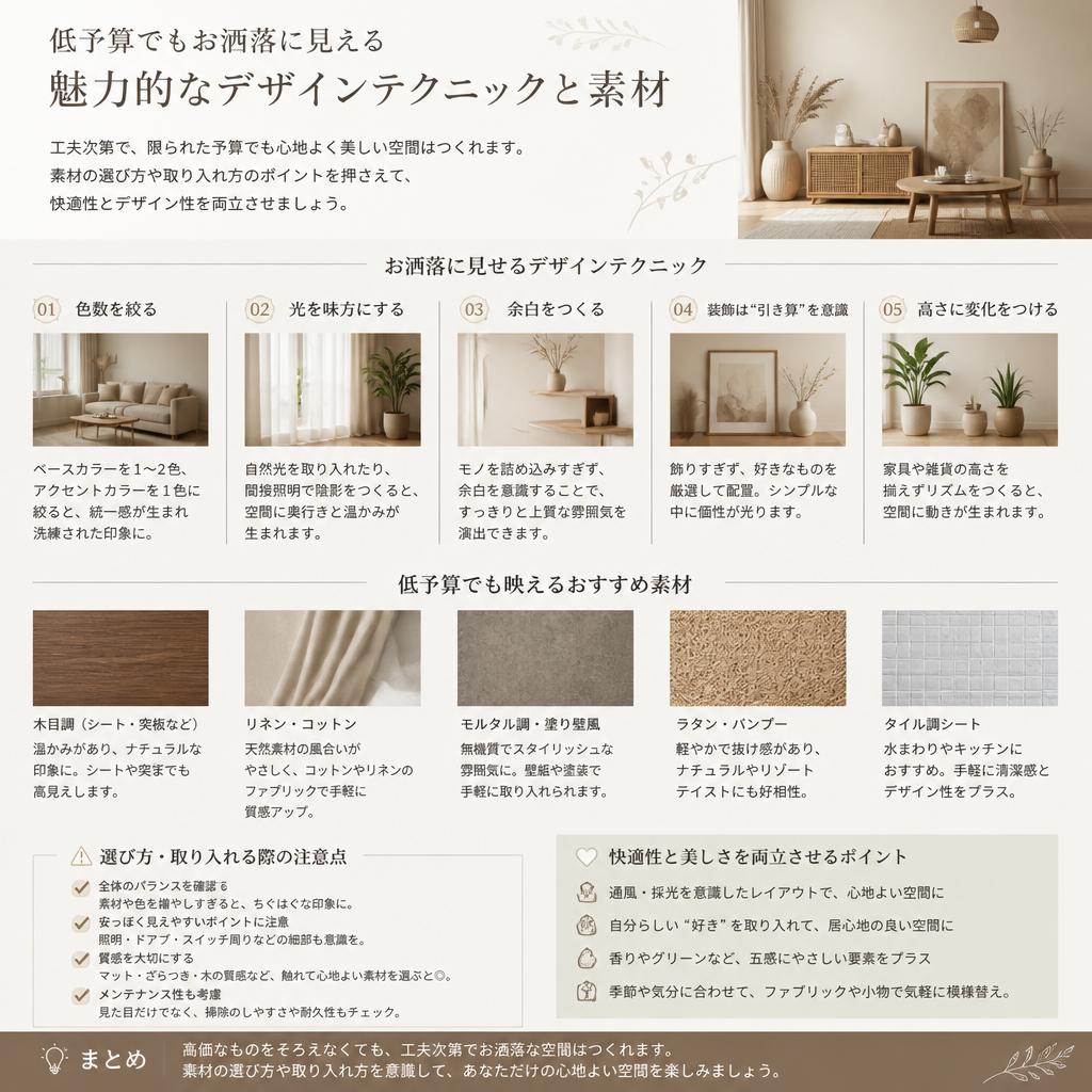 2. お洒落で機能的なデザインのポイント