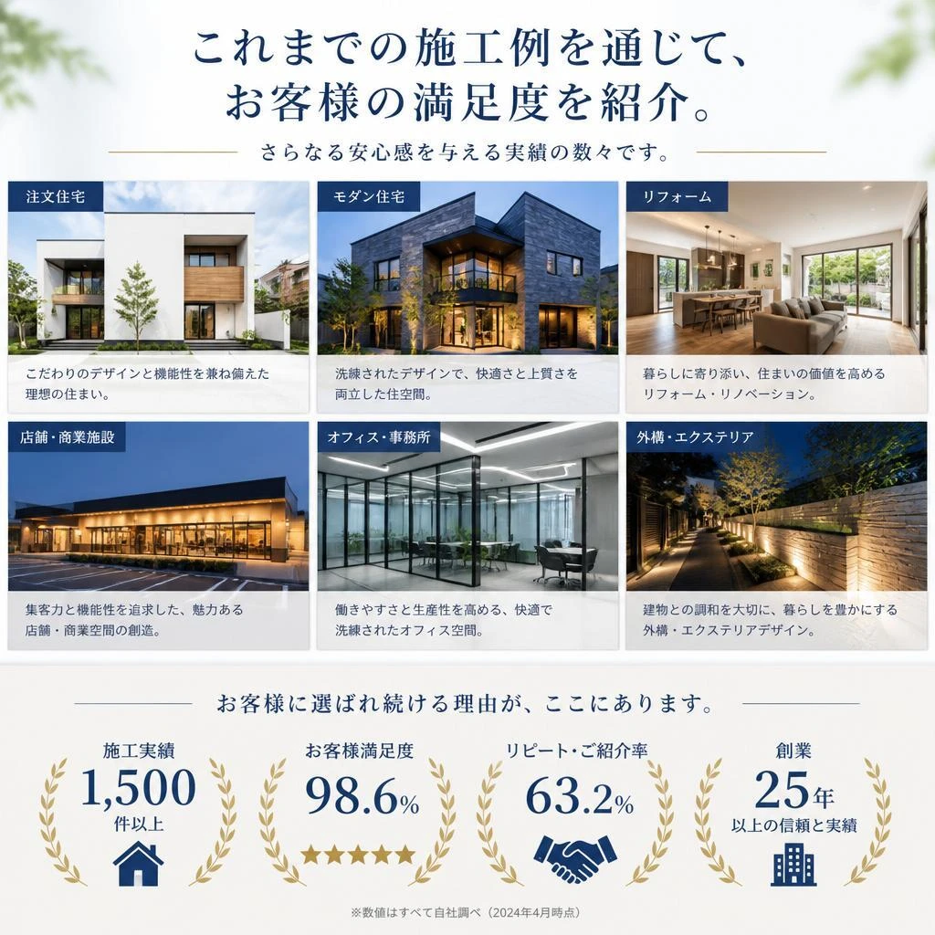 お客様の声～実際の施工例～