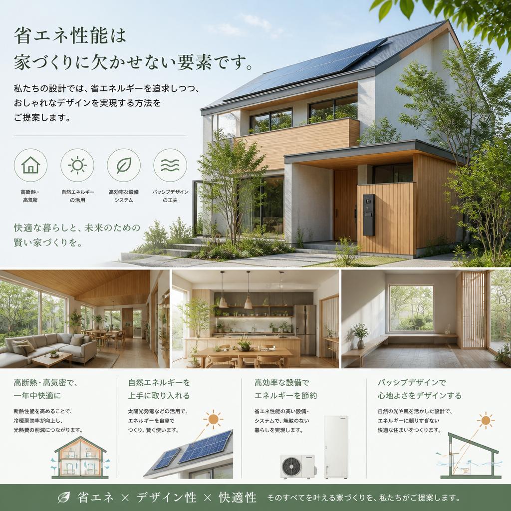 省エネ住宅設計 - 環境に優しい家づくり